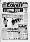 Stockport Express Advertiser Wednesday 13 January 1993 Page 1
