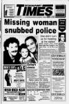 Stockport Times Friday 20 January 1989 Page 1