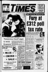 Stockport Times Friday 17 February 1989 Page 1