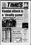 Stockport Times Friday 17 March 1989 Page 1