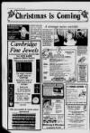 Cambridge Town Crier Saturday 22 November 1986 Page 14