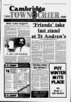 Cambridge Town Crier Saturday 21 February 1987 Page 1