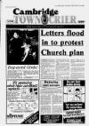 Cambridge Town Crier Saturday 28 February 1987 Page 1