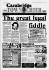 Cambridge Town Crier Saturday 11 April 1987 Page 1