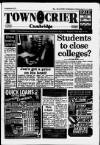 Cambridge Town Crier Saturday 13 February 1988 Page 1