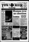 Cambridge Town Crier Saturday 09 April 1988 Page 1