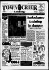 Cambridge Town Crier Saturday 16 April 1988 Page 1
