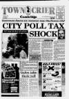 Cambridge Town Crier Saturday 03 February 1990 Page 1