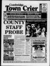 Cambridge Town Crier Saturday 05 March 1994 Page 1