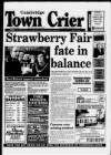 Cambridge Town Crier Saturday 04 February 1995 Page 1