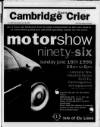 Cambridge Town Crier Saturday 15 June 1996 Page 1