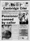 Cambridge Town Crier Thursday 22 April 1999 Page 1