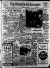 Winsford Chronicle Thursday 21 July 1966 Page 1
