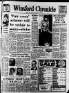 Winsford Chronicle Thursday 06 January 1972 Page 1