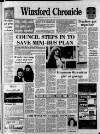 Winsford Chronicle Thursday 17 January 1980 Page 1