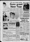 Winsford Chronicle Thursday 07 January 1988 Page 30