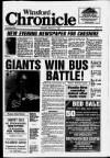 Winsford Chronicle Thursday 02 February 1989 Page 1