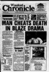 Winsford Chronicle Wednesday 08 March 1989 Page 1