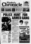 Winsford Chronicle Wednesday 17 May 1989 Page 1