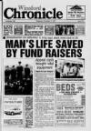 Winsford Chronicle Wednesday 15 November 1989 Page 1