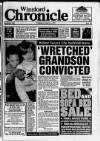 Winsford Chronicle Wednesday 31 January 1990 Page 1