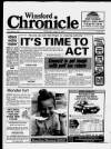 Winsford Chronicle Wednesday 01 August 1990 Page 1