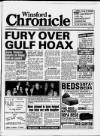 Winsford Chronicle Wednesday 26 September 1990 Page 1