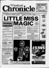 Winsford Chronicle Wednesday 28 November 1990 Page 1