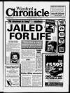 Winsford Chronicle Wednesday 12 December 1990 Page 1