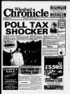 Winsford Chronicle Wednesday 16 January 1991 Page 1