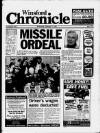 Winsford Chronicle Wednesday 27 February 1991 Page 1