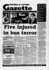 Middlesex County Times Friday 01 May 1992 Page 1