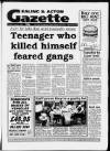 Middlesex County Times Friday 12 June 1992 Page 1