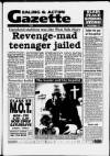 Middlesex County Times Friday 25 September 1992 Page 1