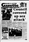 Middlesex County Times Friday 23 October 1992 Page 1