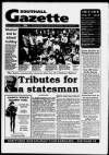 Southall Gazette Friday 01 May 1992 Page 1