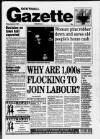 Southall Gazette Friday 07 January 1994 Page 1