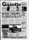 Southall Gazette Friday 01 November 1996 Page 1