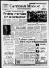 Caterham Mirror Thursday 18 June 1992 Page 1