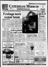 Caterham Mirror Thursday 10 September 1992 Page 1
