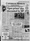 Caterham Mirror Thursday 30 September 1993 Page 1