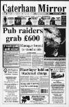 Caterham Mirror Thursday 05 December 1996 Page 1