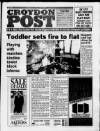 Croydon Post Wednesday 18 January 1995 Page 1