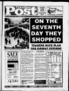Croydon Post Wednesday 21 June 1995 Page 1