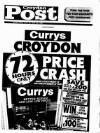 Croydon Post Wednesday 18 June 1997 Page 1