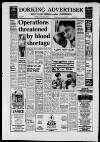 Dorking and Leatherhead Advertiser Friday 03 January 1986 Page 1