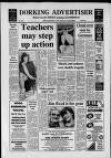Dorking and Leatherhead Advertiser Friday 31 January 1986 Page 1