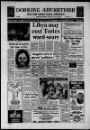 Dorking and Leatherhead Advertiser Friday 02 May 1986 Page 1