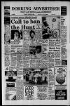 Dorking and Leatherhead Advertiser Friday 29 August 1986 Page 1