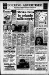 Dorking and Leatherhead Advertiser Friday 09 January 1987 Page 1